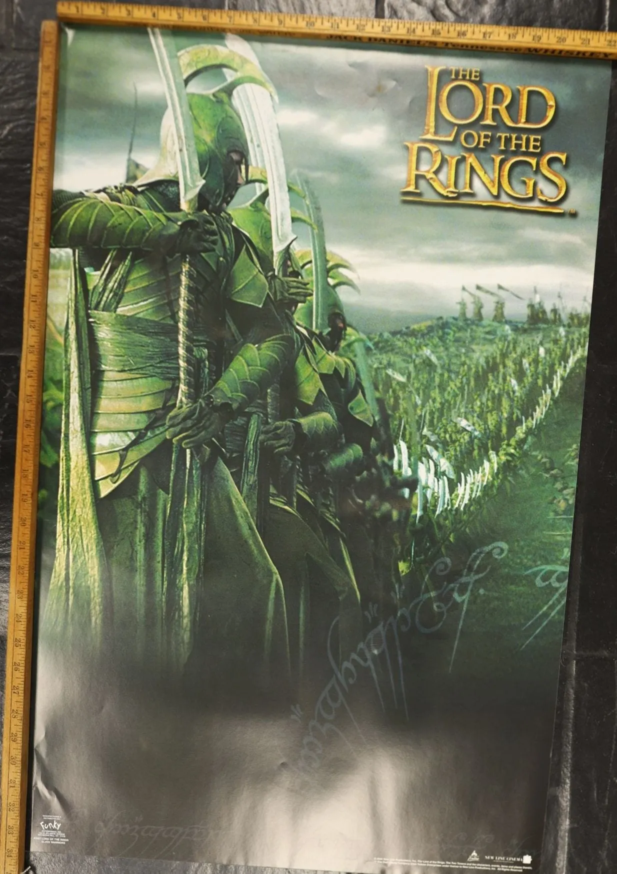 2000s Vintage Lord of the Rings Poster