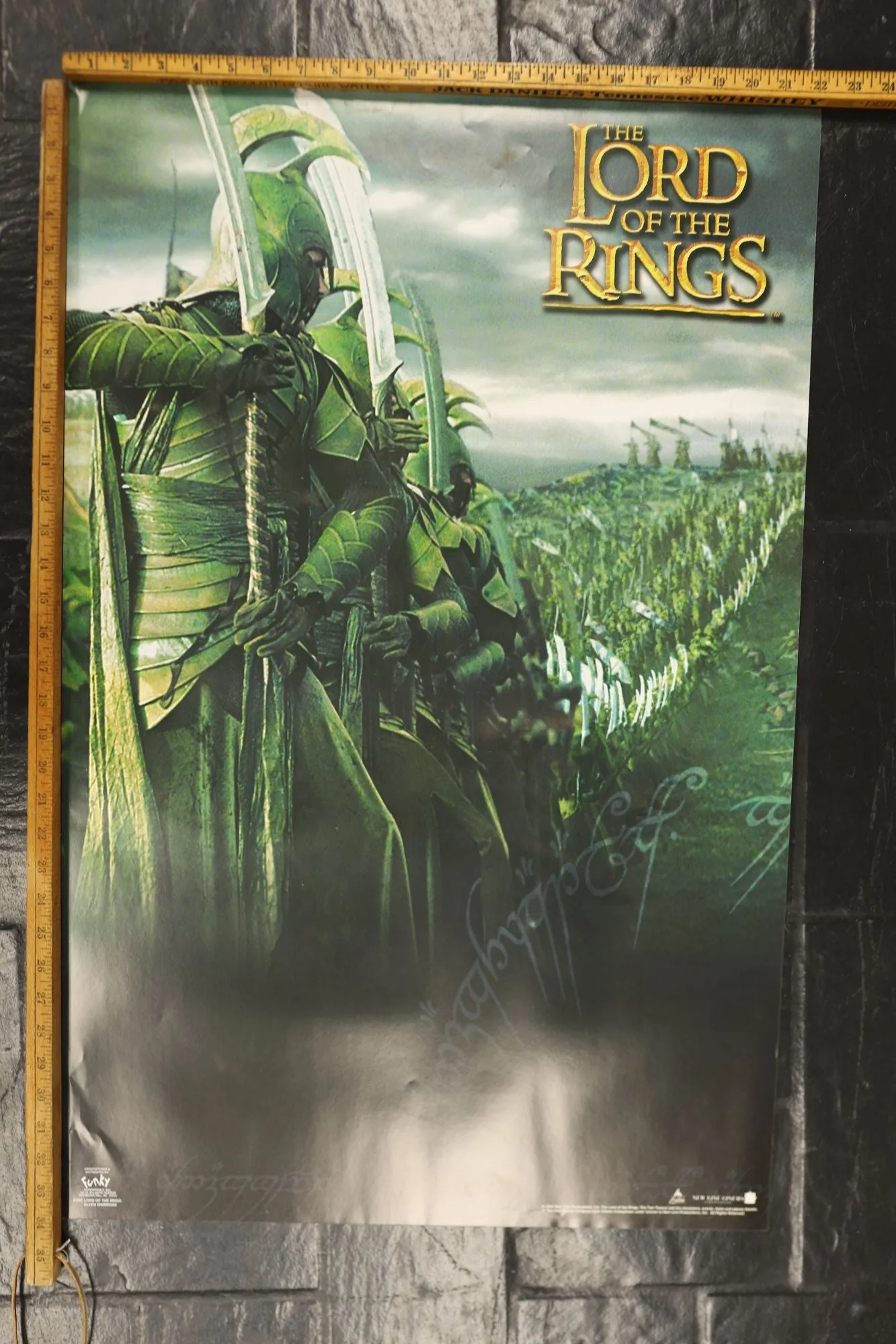 2000s Vintage Lord of the Rings Poster