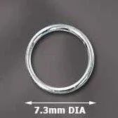 7.3mm Split Rings