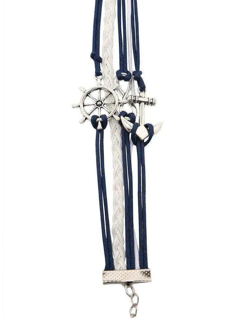 Braid Anchors Bracelet