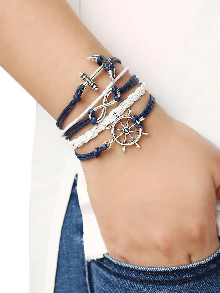 Braid Anchors Bracelet