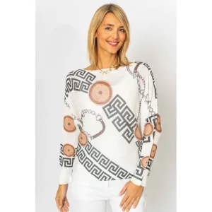Daria Medallion Sweater