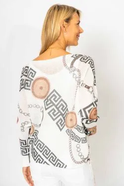 Daria Medallion Sweater