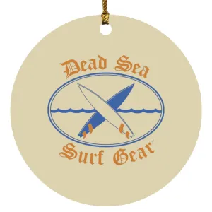 Dead Sea Surf Gear - Circle Ornament