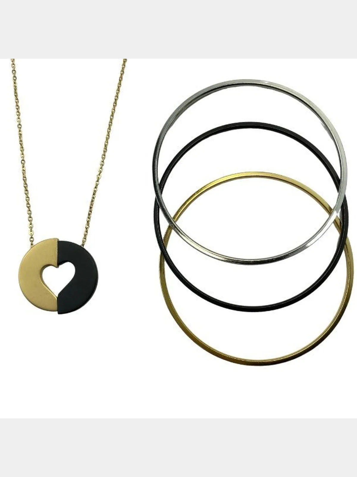 Hannah Tri-Tone Bracelets