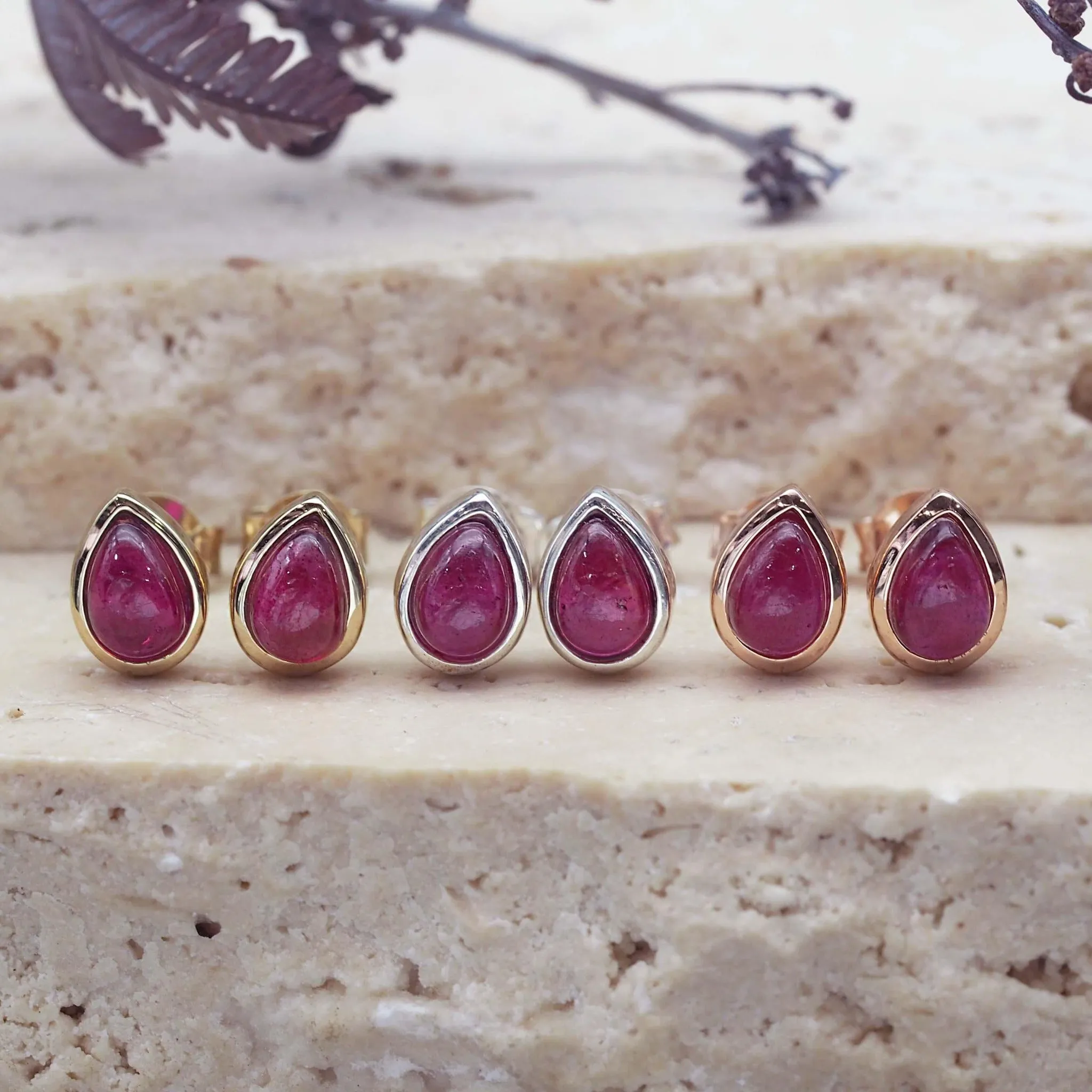 July Birthstone Jewellery Set - Ruby Jewellery