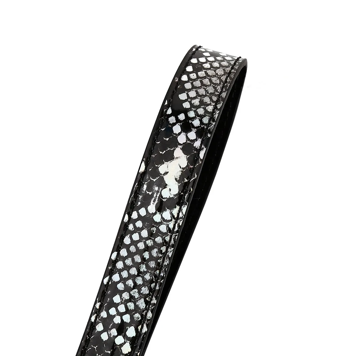 Luxurious Snake Print Leather Restraint Collection