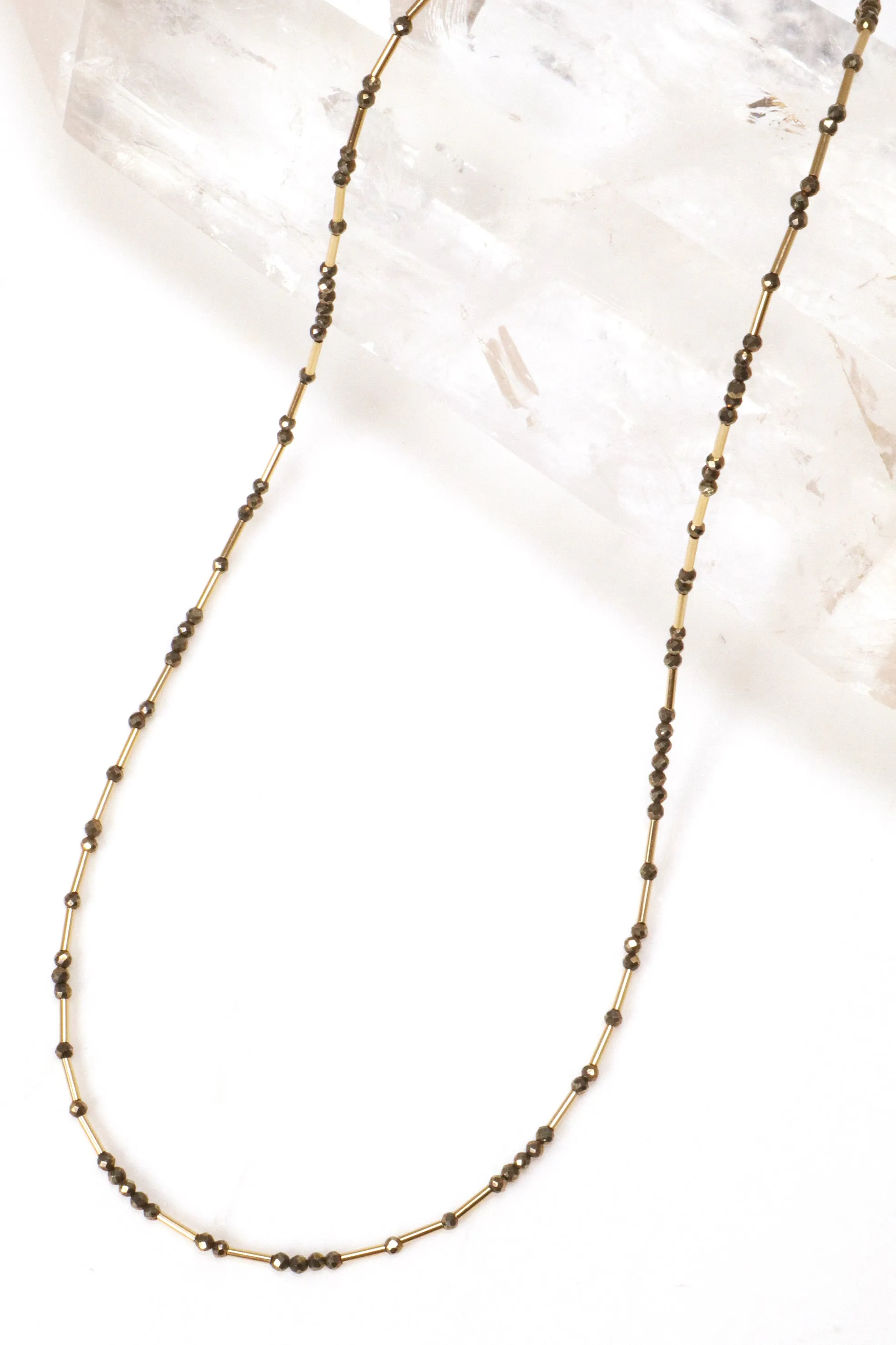 Pyrite Liquid Wrap Bracelet