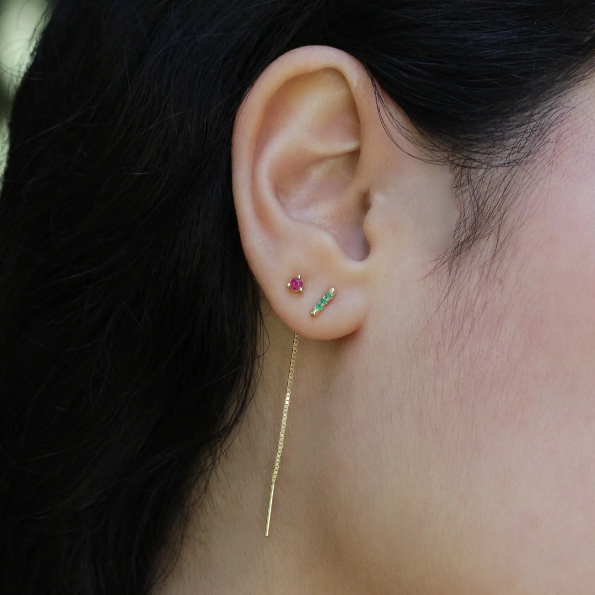 Valerie Earring Emerald
