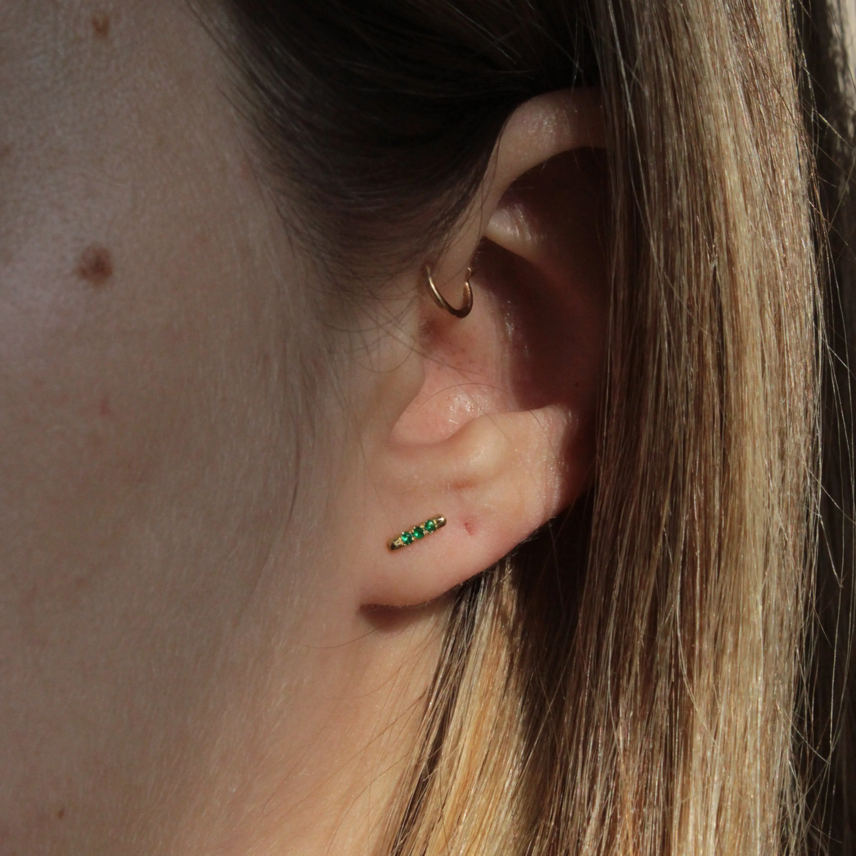 Valerie Earring Emerald